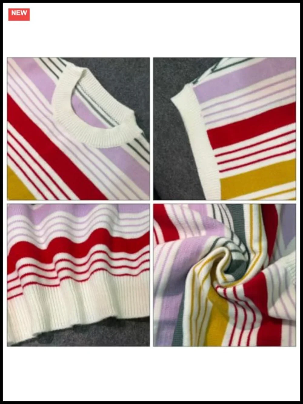 N/A colorful striped